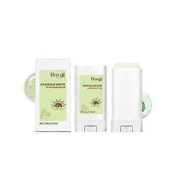 Centella Face Solar Stick, Centella Sonnenschutz, Solar Bar SPF 50+ PA++++, starker UV-Schutz, nicht fettender und wasserfester Sonnenschutz für alle Hauttypen