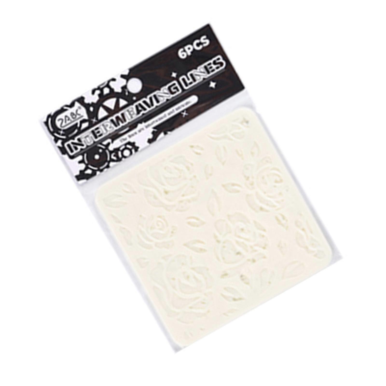 6 Pcs Flowers Stencils Butterfly Stencils Hollow Out Drawing Templates for DIY Projects Reusable Painting Stencils Multicolor