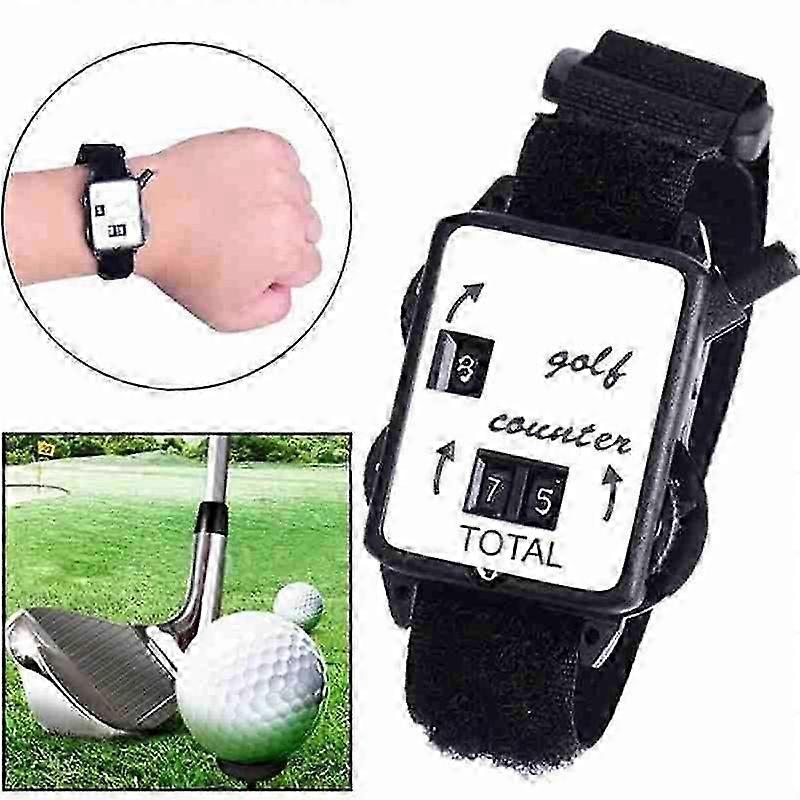 2025 Latest Model Golf Scorer Shot Counter Counting Watch Putt Counter Scoring