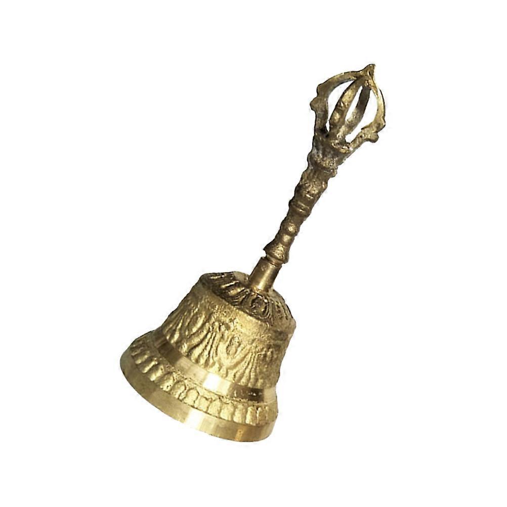 Hand Bell with Comfortable Design for Meditation, Yoga & Attention Grabbing Use – Smooth Body & Fine Pattern