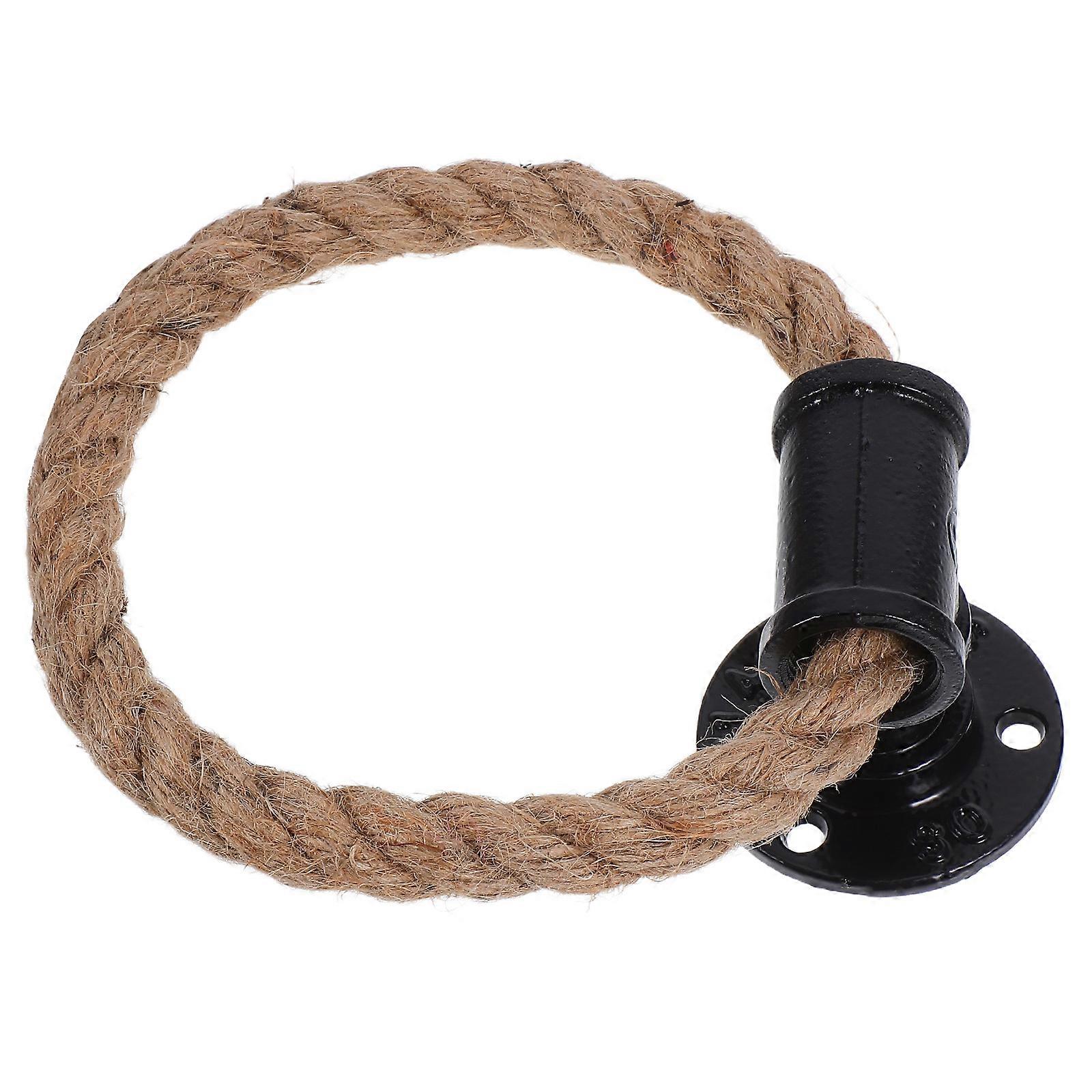 Retro Rope Drawer Pull Handle, Decorative Ring for Cabinets, Cupboards, and Sliding Doors – Easy Installation for Furniture Upgrade