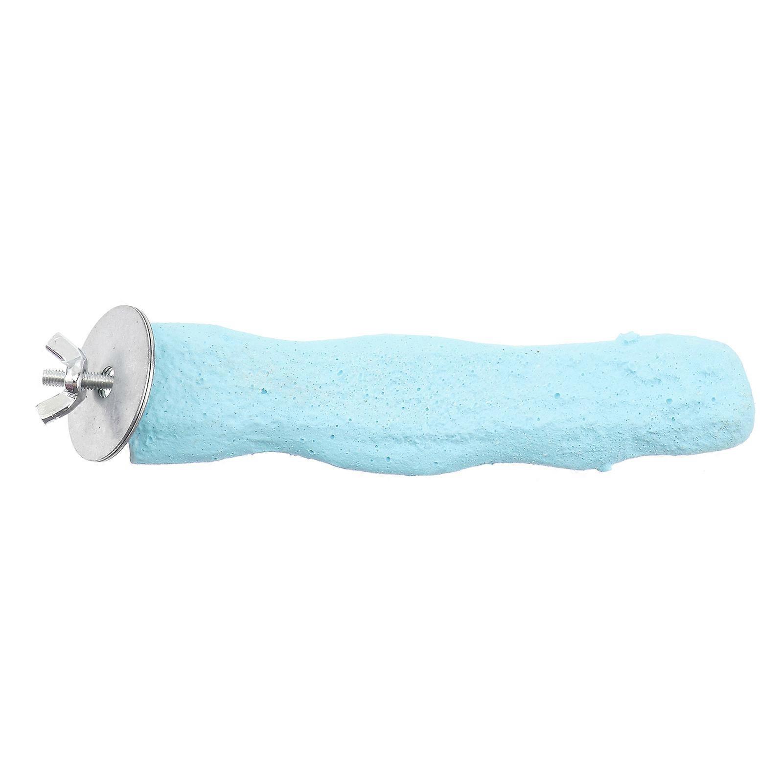 Standing Pole Made of Stone for Cage Decor Encourages Balance and Coordination 5.9 Inches