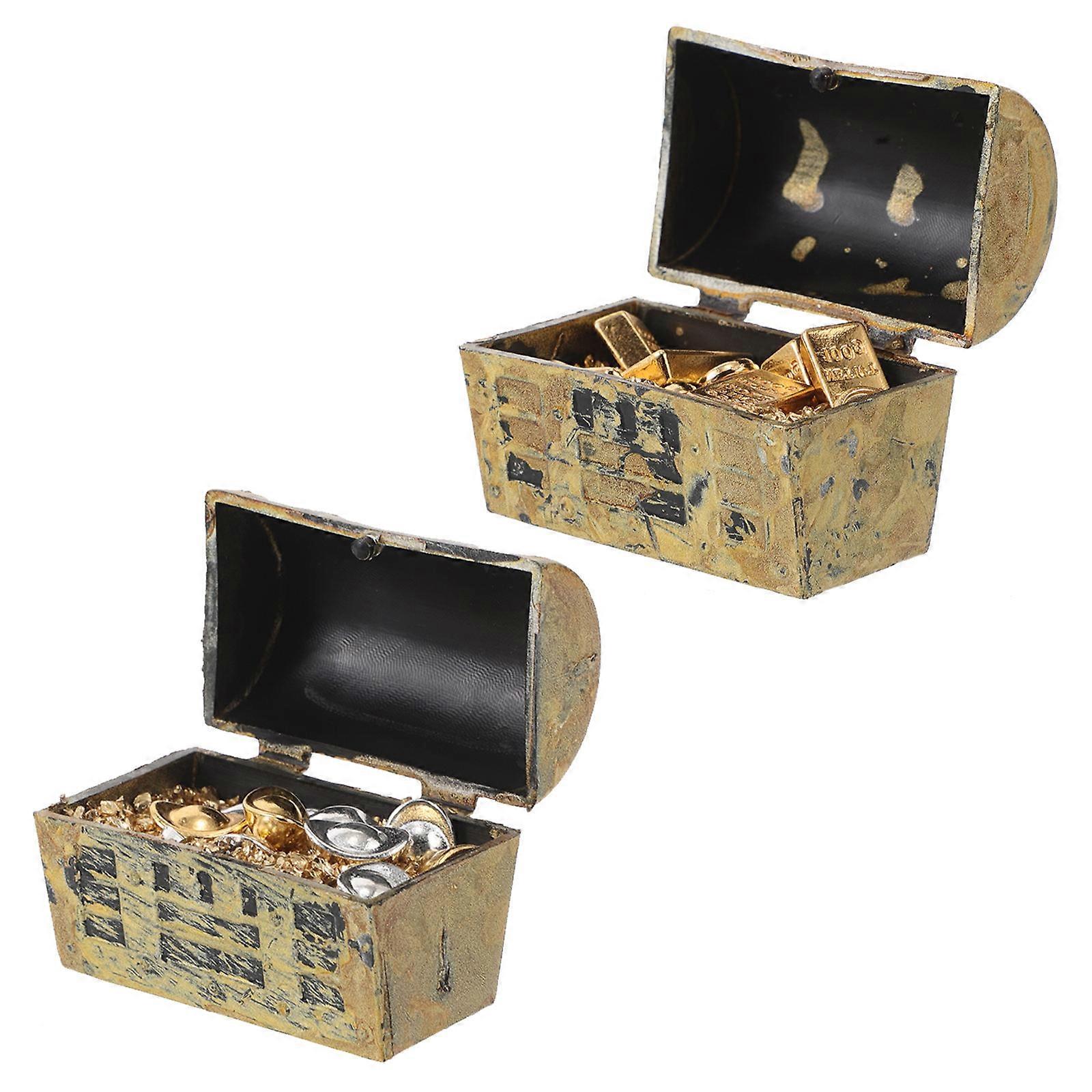 Alloy Miniature Ingots Models 2Sets Assorted Color Parent-Child Bonding for Dollhouse Play