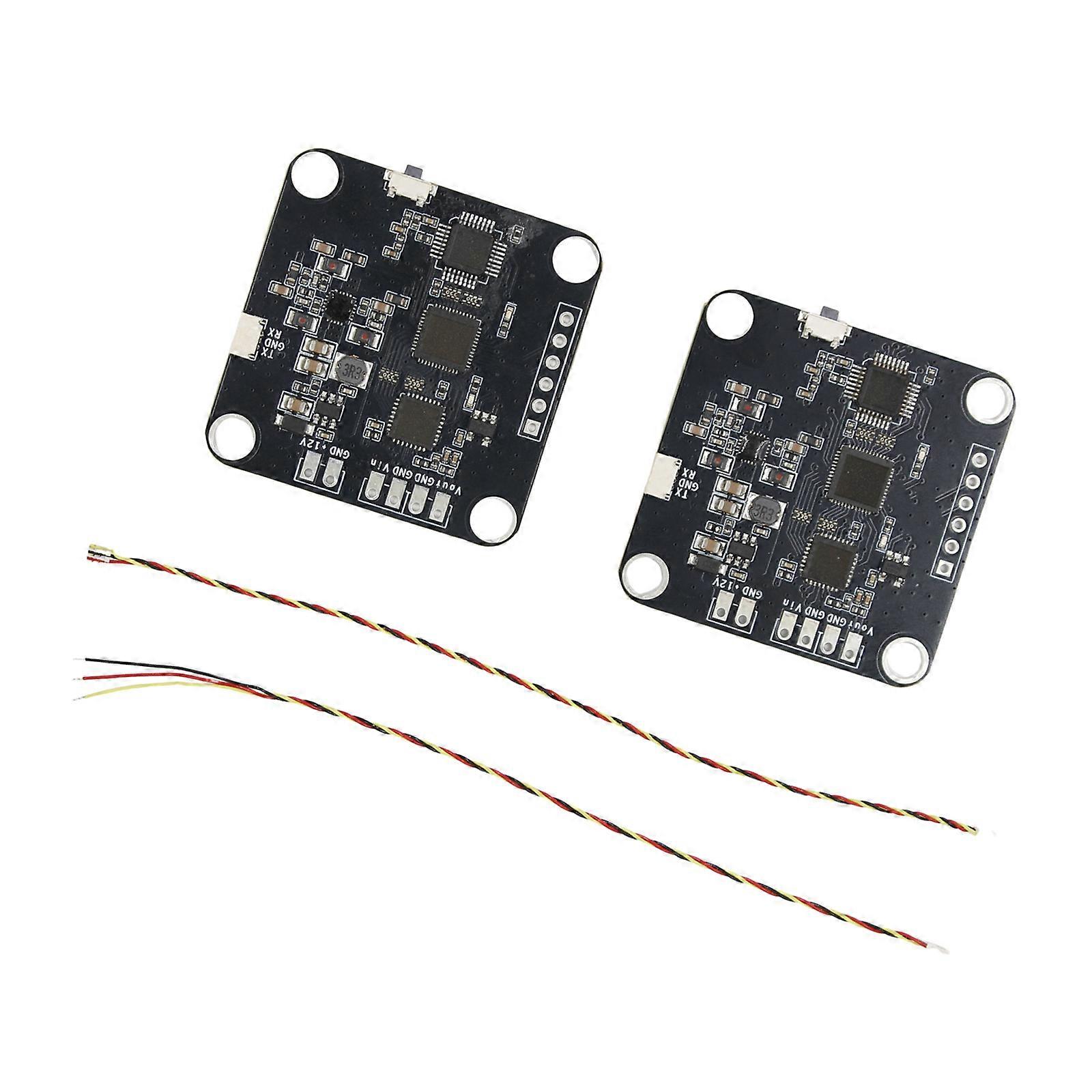 Type C Encryption Decryption Device for Analog Video Transmission in Drones with Secure Signal Processing Multicolor