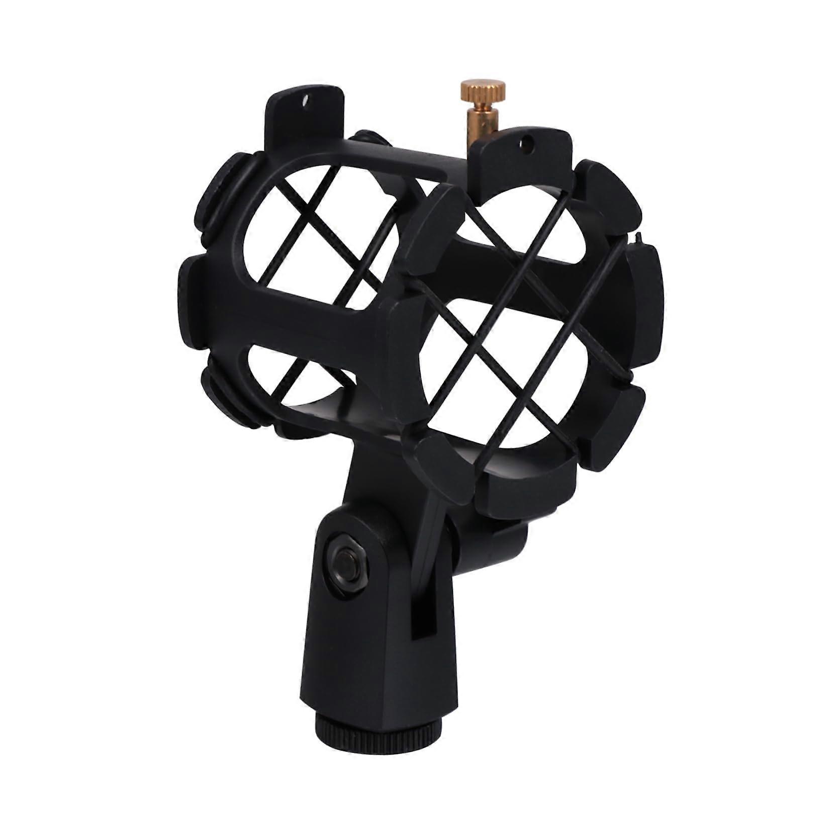 Adjustable microphone clip for versatile applications Black, lightweight