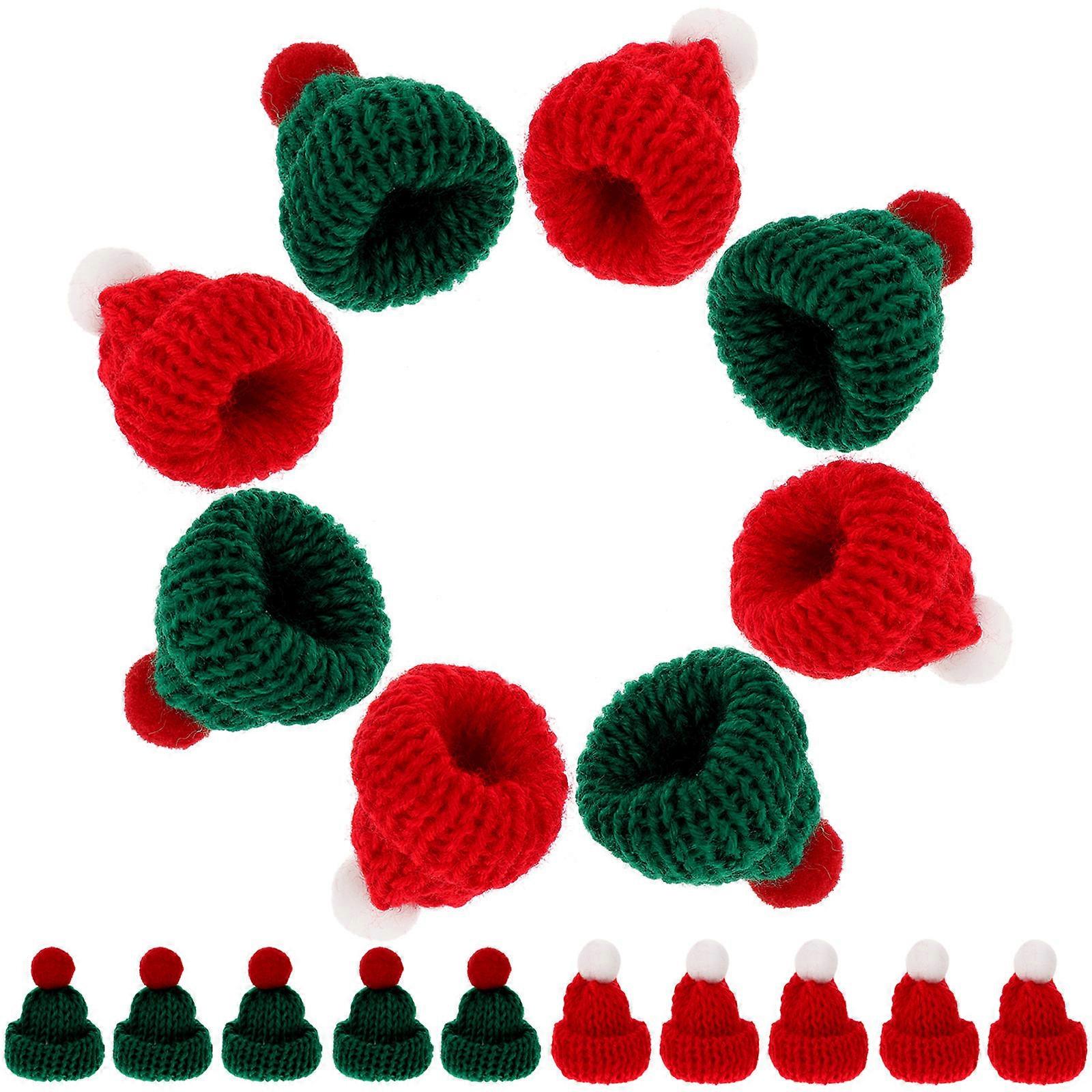 Mini Bottles Decoration Woolen Yarn Classical And Vibrant Colors Diy Projects 24Pcs