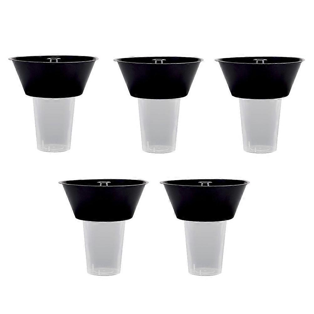5 Sets of Combined Beverage Cups Portable Food Bowls Convenient Snack Bowls Snack Accessory