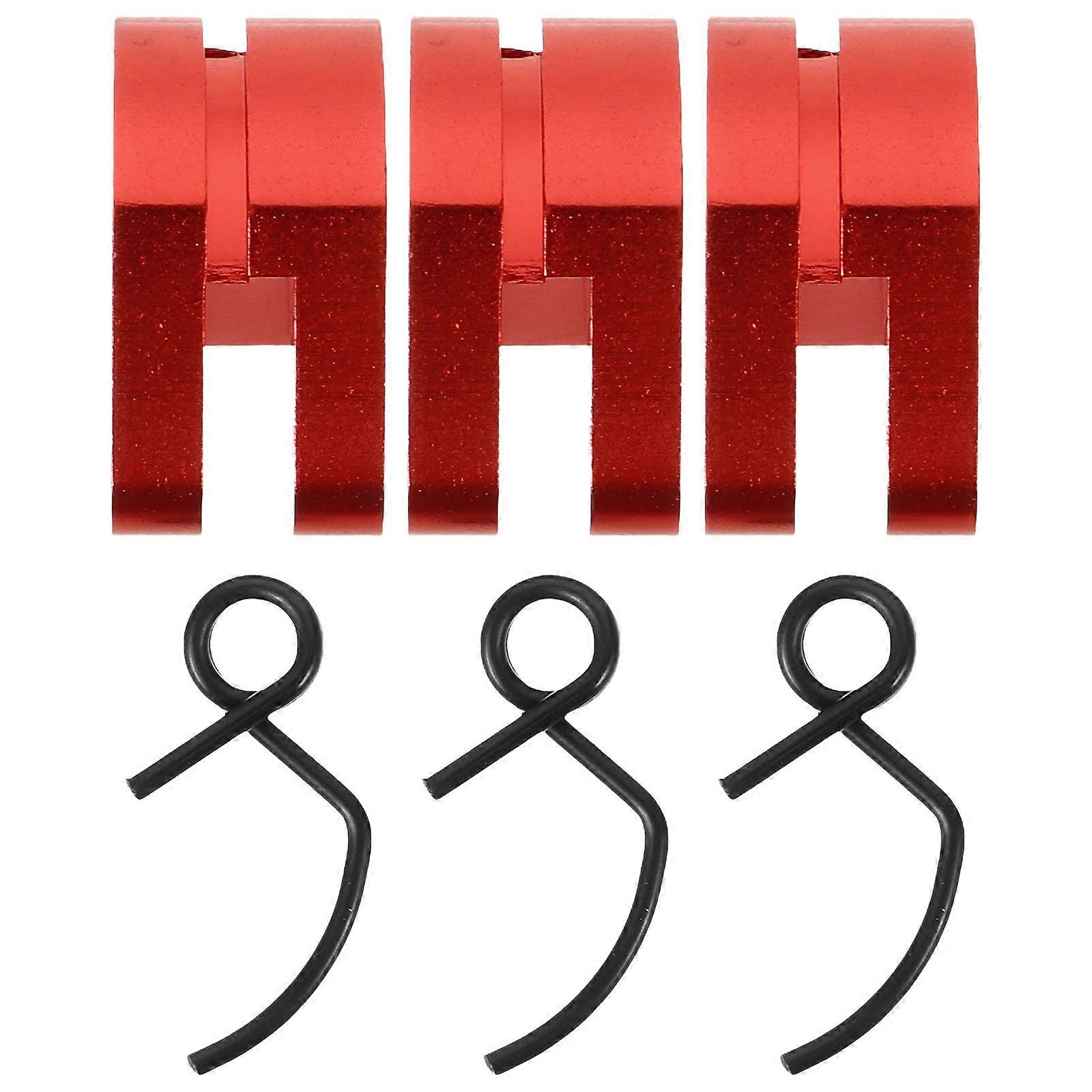 3 Sets Clutch Shoes And Springs Metal Car Engine Upgrade Parts For 1:8 Rc Engine Car Metal Engine Clutch Shoe With Spring Metal Car Engine Upgrade Par