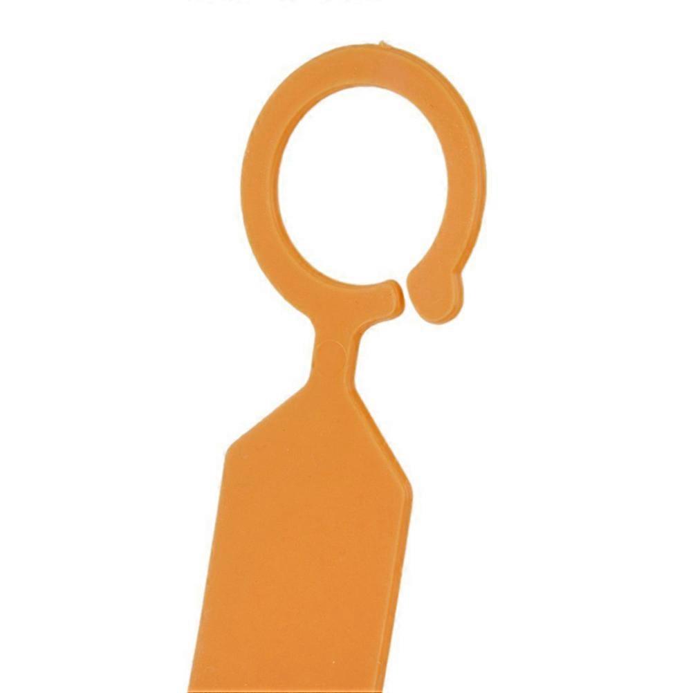 Orange Plant Tags for Gardening Made of Polypropylene 100 Pieces 11x2 4cm