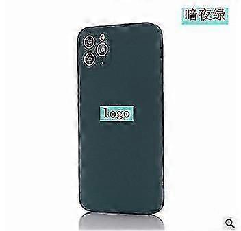 compatible with Iphone Solid Silicone Phone Case Full Wrap Flannelette Case Iphone 7 8