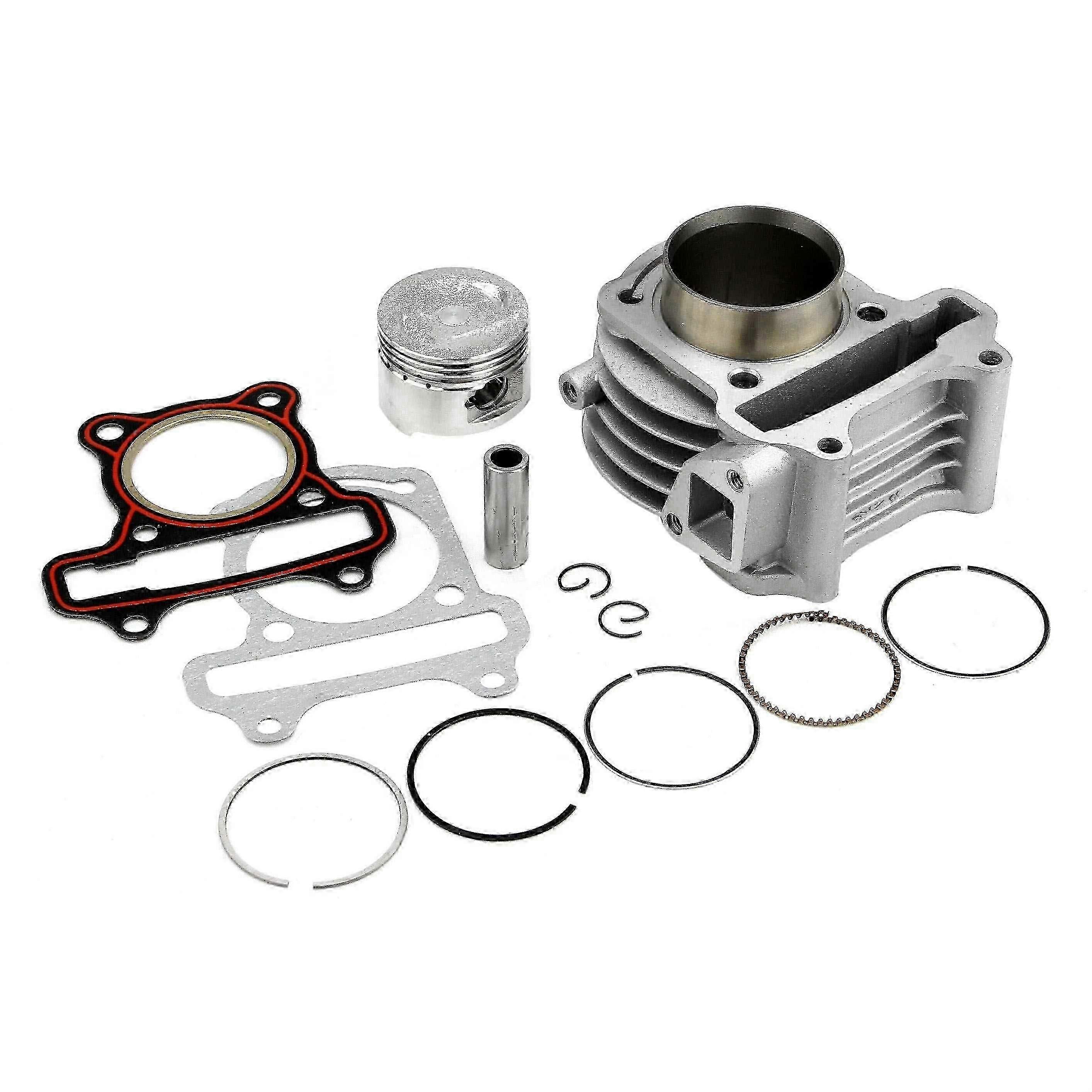 מנוע Gy6 ערכת צילינדר צילינדר גדול 100 סמ"ק 50 מ"מ עבור מנוע Gy6 100 סמ"ק קטנוע אופנוע