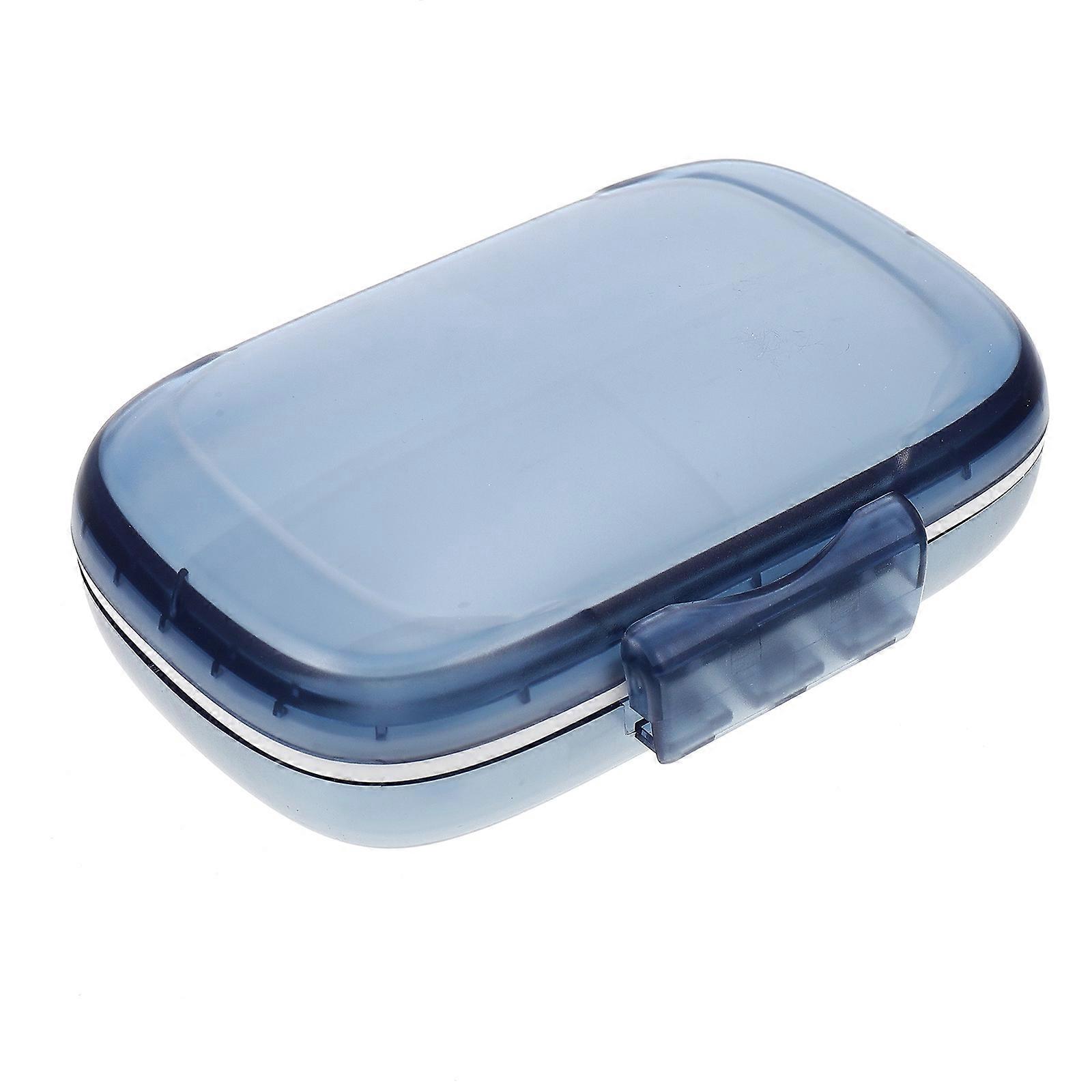 Multi-Grid Portable Case For Medicine Organizing Outdoor Activities Waterproof Storage 1Pack
