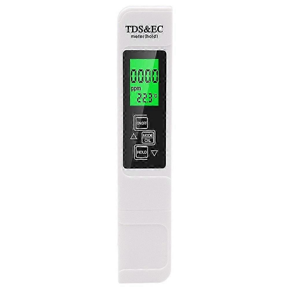 3-in-1 Water Quality Detector Digital LCD TDS EC Meter Pen Temperature Tester with Backlit 2025