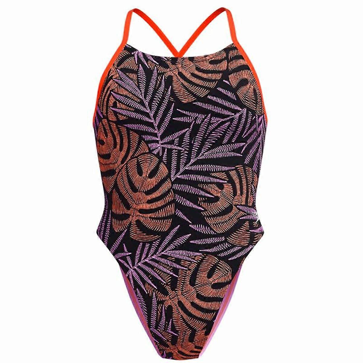 Women’s Bathing Costume Speedo Allover Orange