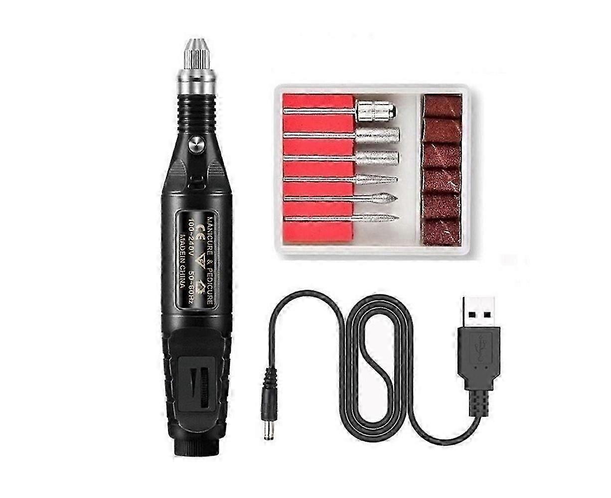 Professional Electric Nail Drill Set for Manicure & Pedicure - Versatile