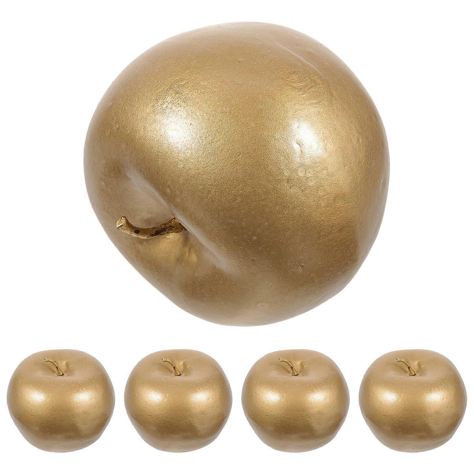 5pcs Faux Artificial Simulation Fruit Decorative Prop for Kitchen Ornament