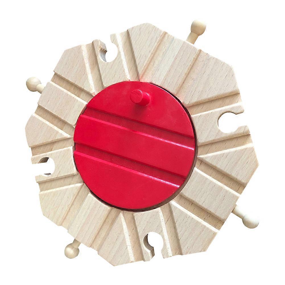 1 Set DIY Wooden Train Track Components – Assembled Railway Accessories for Creative Play & Easy Assembly