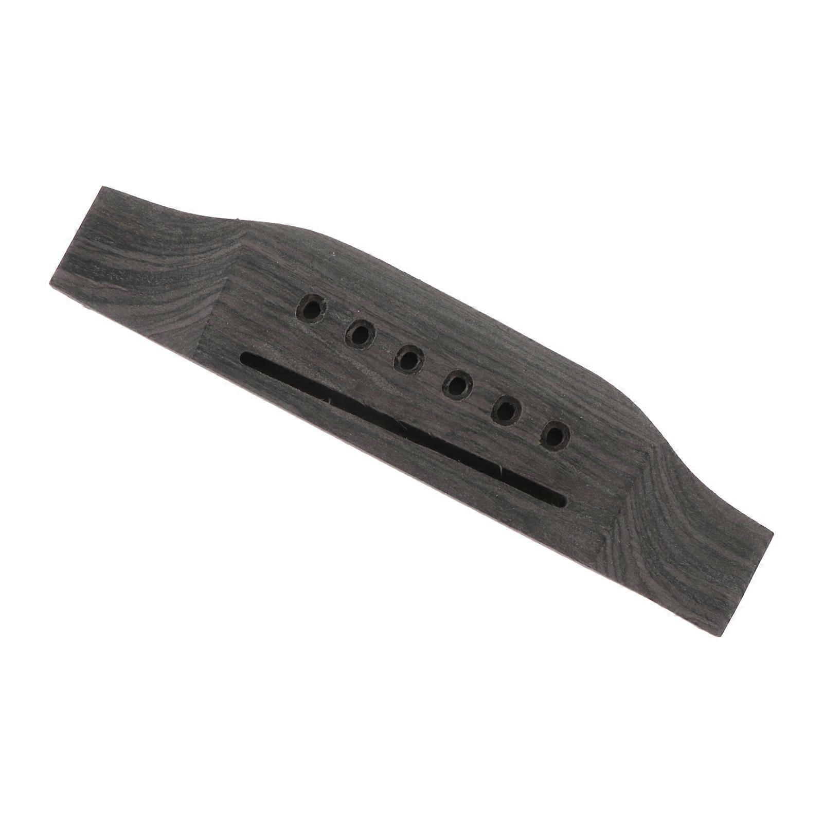 Practical Black Synthetic Guitar Bridge for 41 Inch Guitar Replacement Part