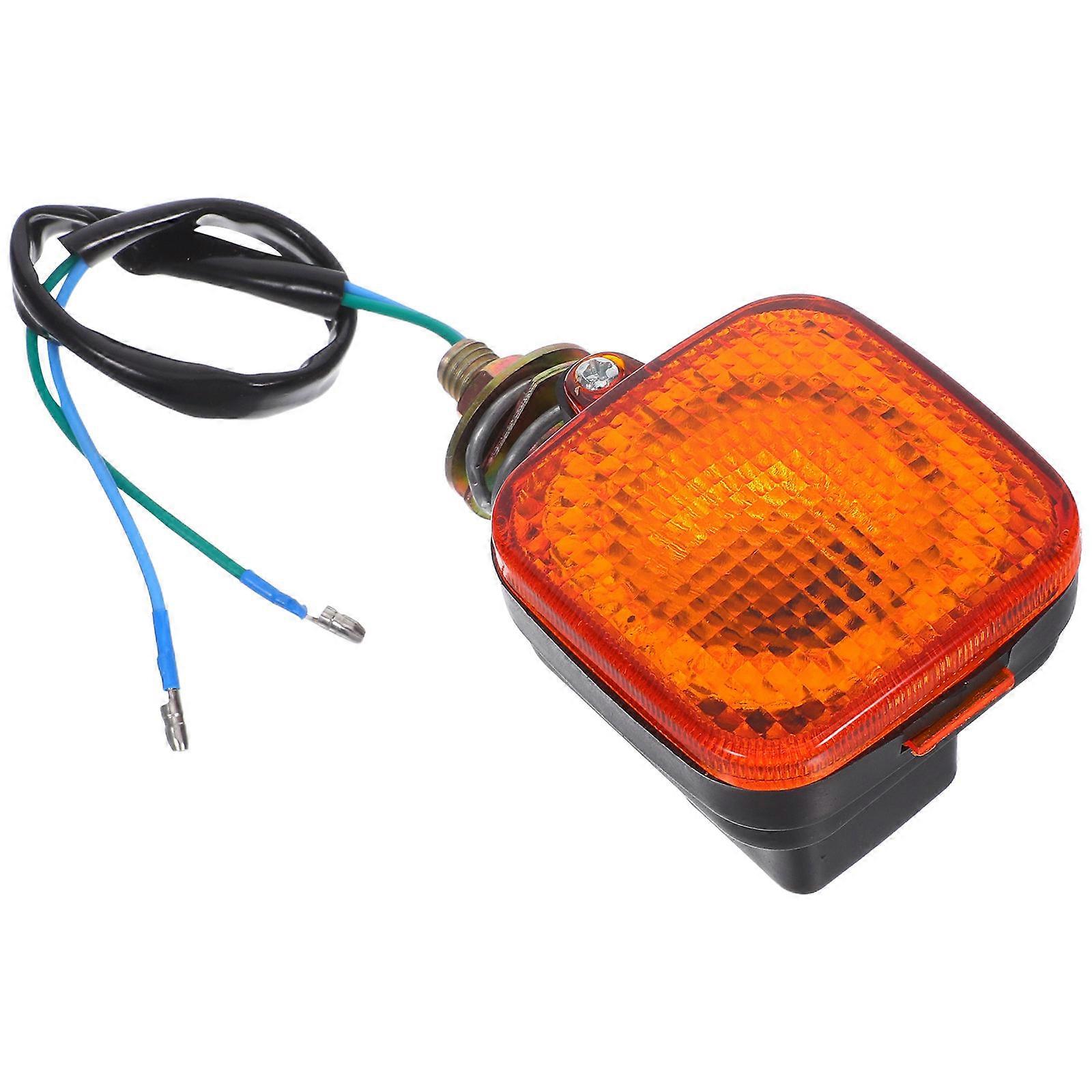 Scooter Motorcycle Tail Light Universal Design Sleek Design Rectangular Shape 11.20X6.60X6.60CM Weather Resistant Design 1Pcs