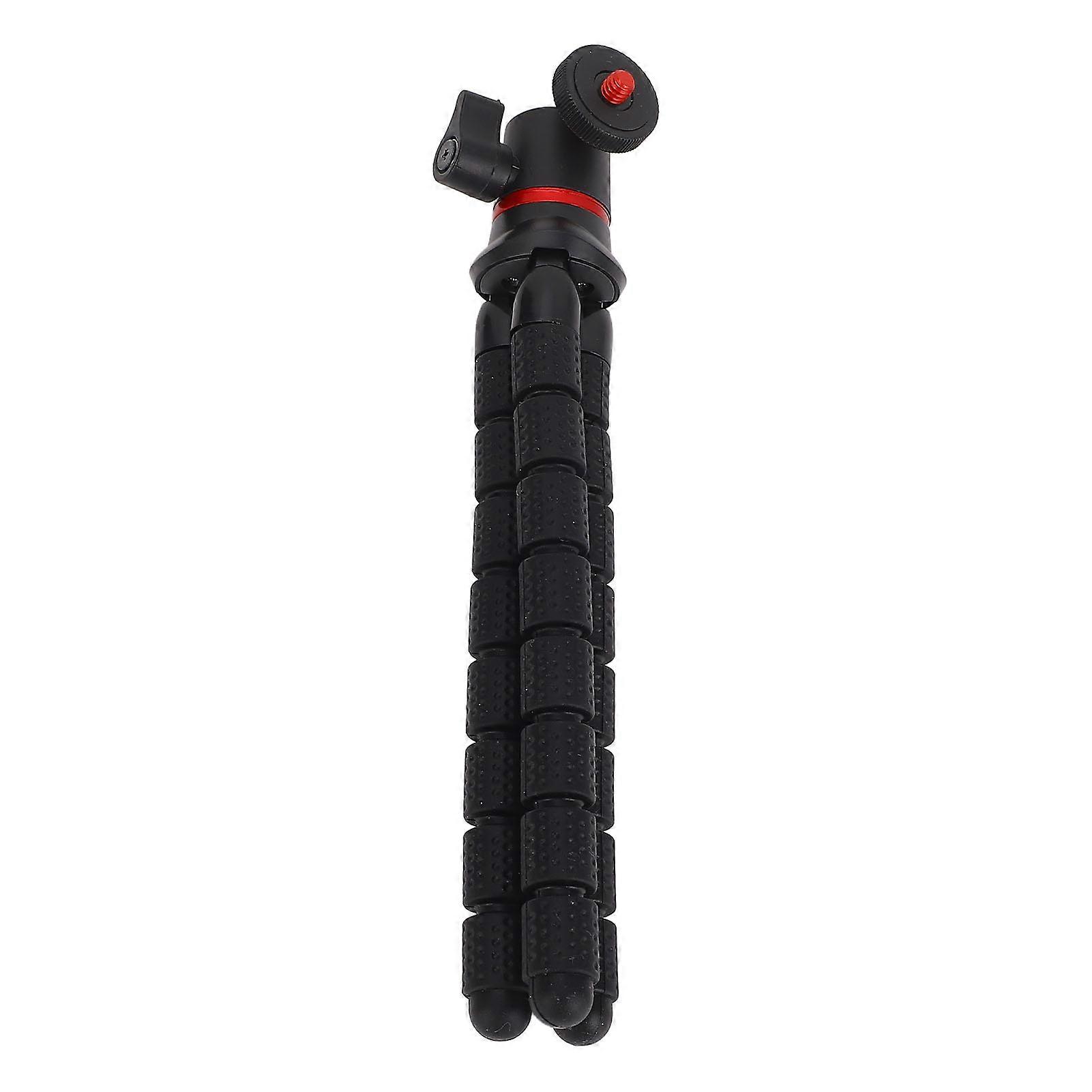 Stand 360° Rotation Metal and ABS Portable Camera Desktop Selfie Stick Tripod for Video Recording