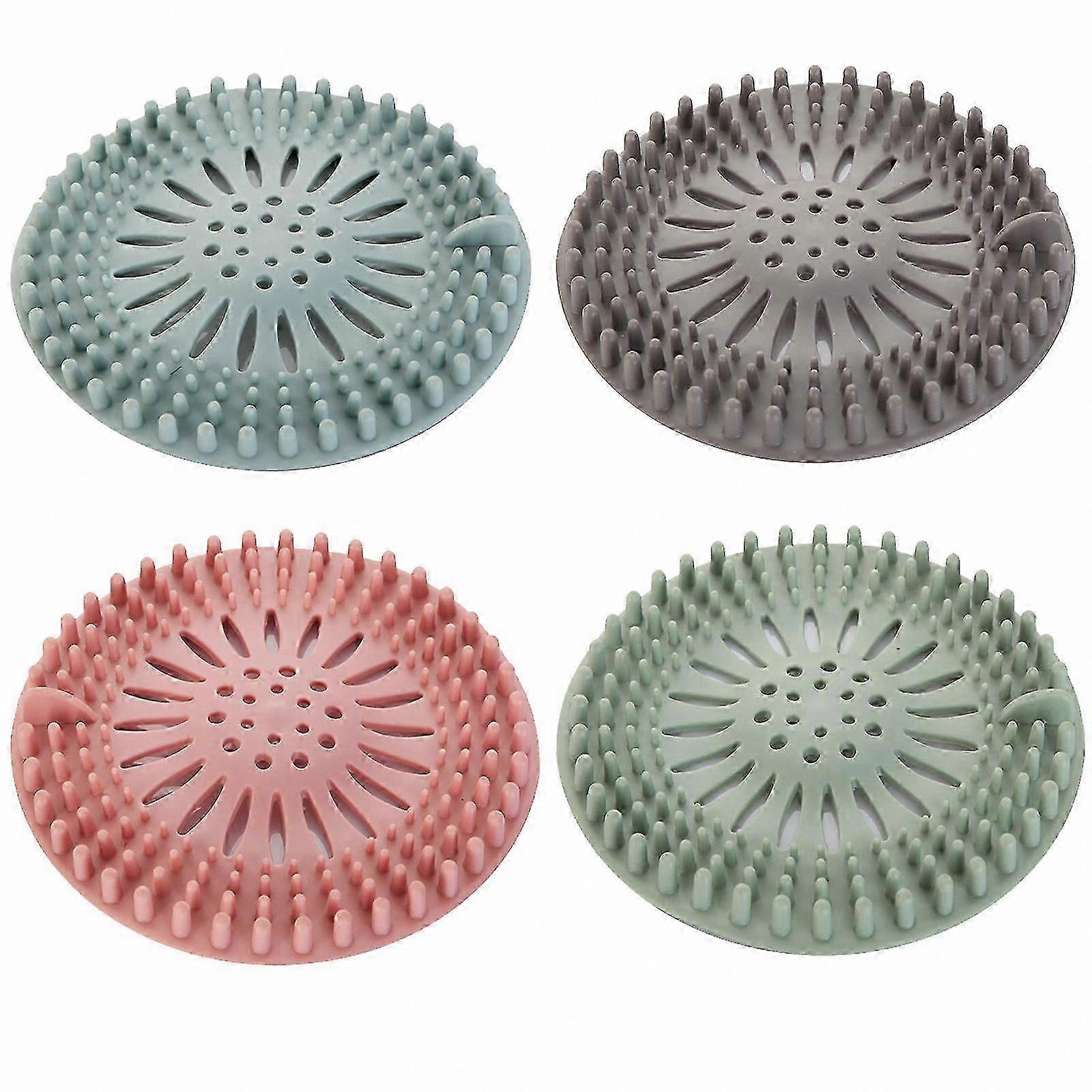 4-Piece Sink Strainer Set for Bathroom and Kitchen Use