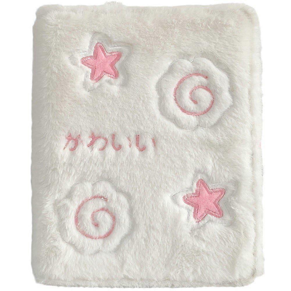 Plush Photo Card Folder With Soft Fabric Storage For 4x6 Photo Cards Keeps Memories Safe