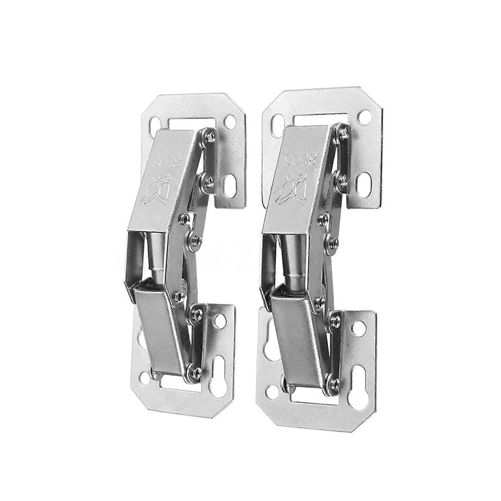 Soft Close Hinges for Kitchen and Wardrobe Cabinets, 90 Degree Adjustable, Includes 2 Pieces and Screws