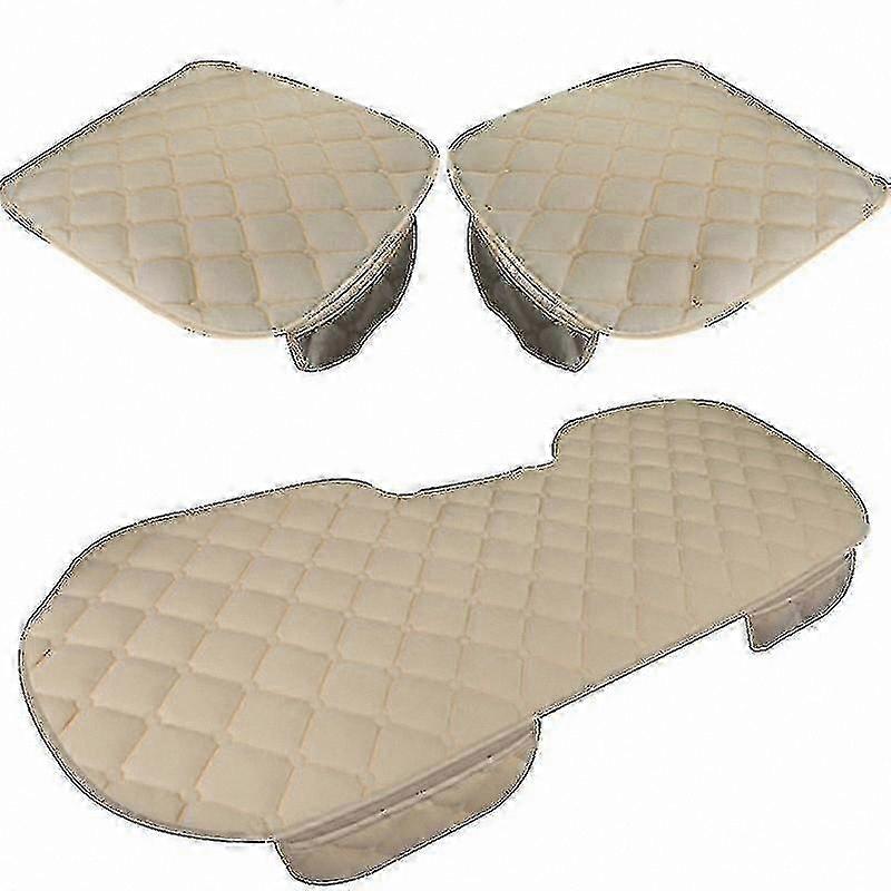 Universal Plush Seat Cover Cushion Protector for Front and Rear Seats