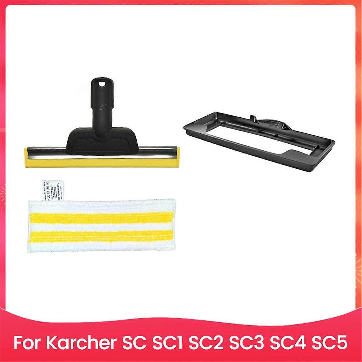 Window Squeegee Nozzle Carpet Glider and Steam Mop Cloths for SC1 SC2 SC3 SC4 SC5 Steam Cleaner Spa