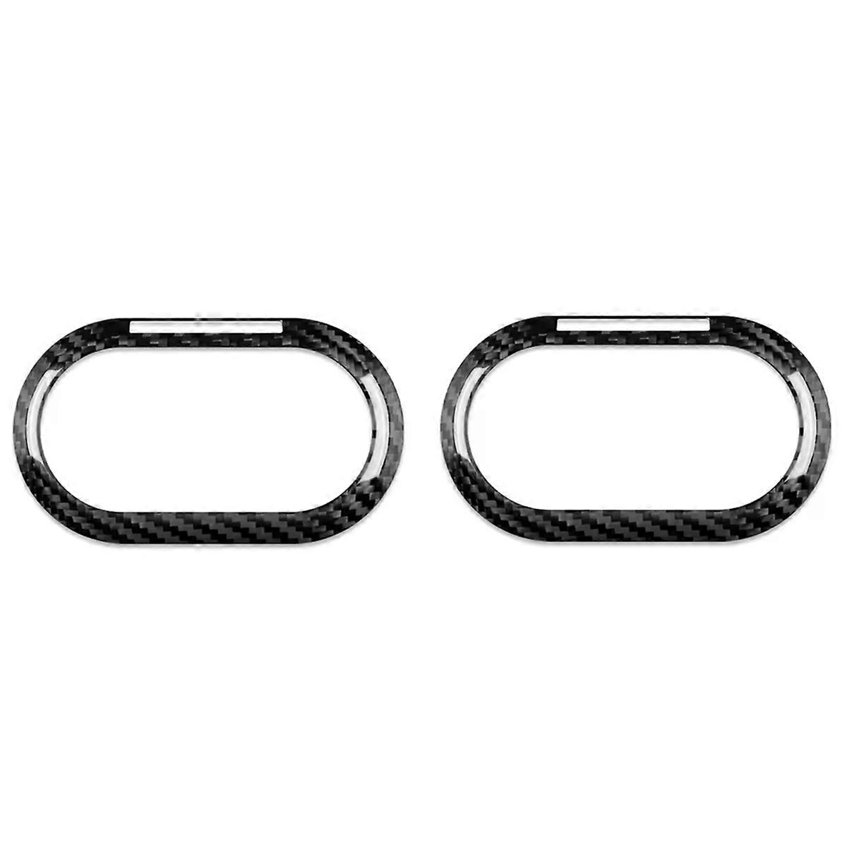 Real Dry Hard A-Pillars Speaker Cover Interior Trim for MINI