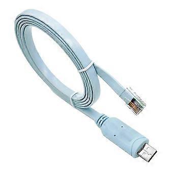 USB RJ45-Konsolenkabel 6 Fuß Windows 8, 7, Vista, Linux RS232