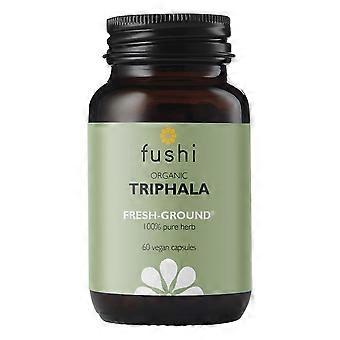 Fushi Wellbeing Triphala Capsules Organic 60 Veg Caps - 4 Pack