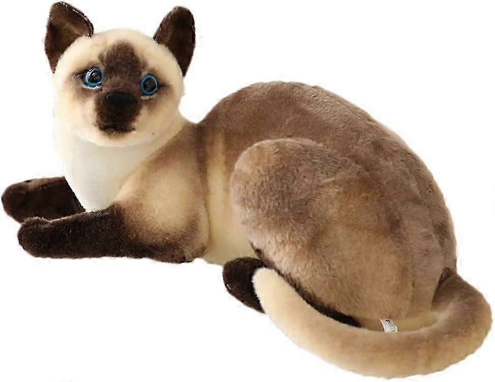 Stefan De Siamese Kat - 14 Inch Knuffeldier Pluche