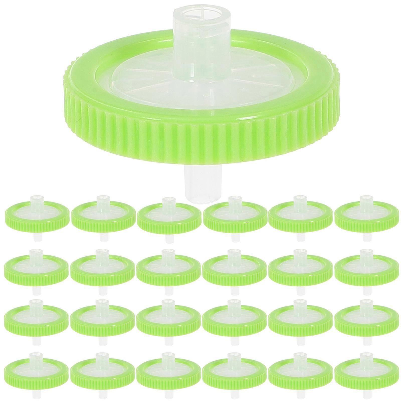 25 Pcs Premium  Millipore Filtration Microporous Membrane Needle Filter