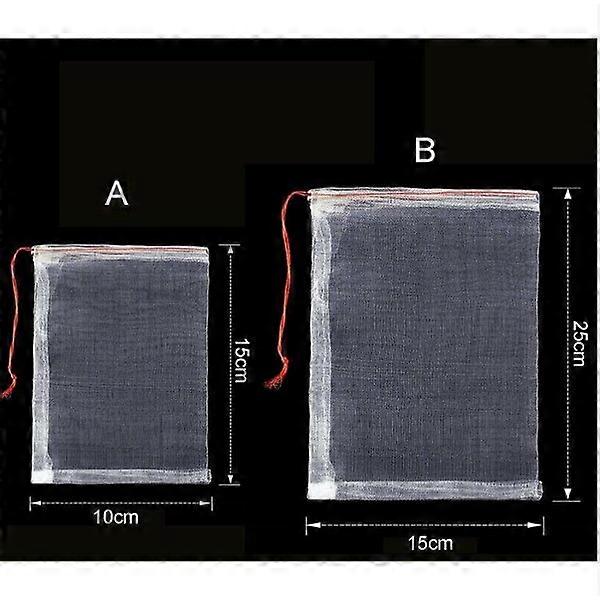Fruit protection nets, 50 pieces, nylon material, foldable and reusable