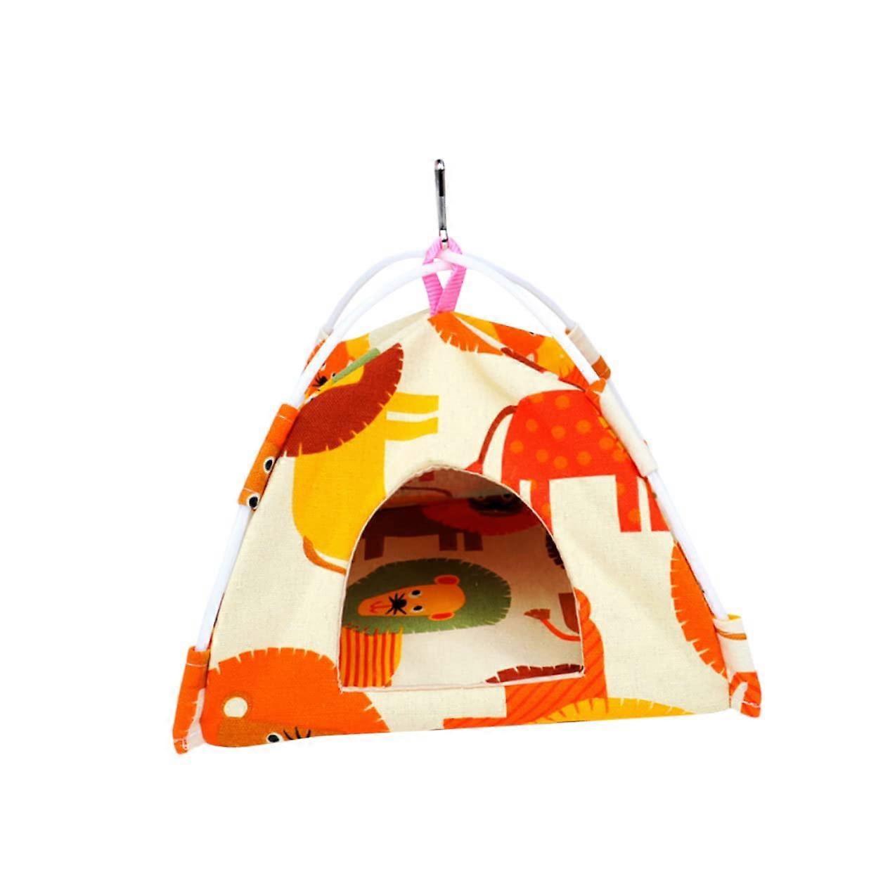 Hanging Bird House for Budgies - Canvas Pet Cave Tent, Easy to Install Aviary Accessory, Cozy Nesting Space