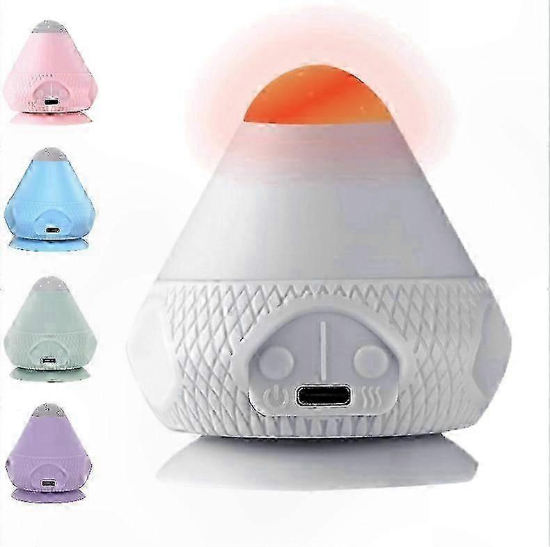 Heated Vibration Massage Ball, Silicone Trigger Point Self-Massage Tool