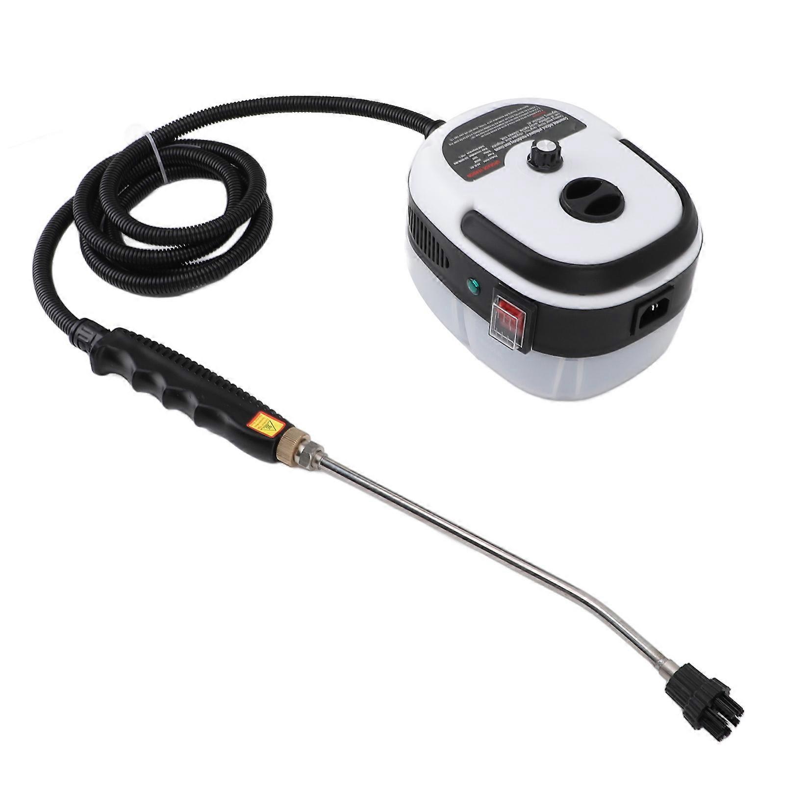 2500W Handheld Steam Cleaner 1L White High Temp US Plug