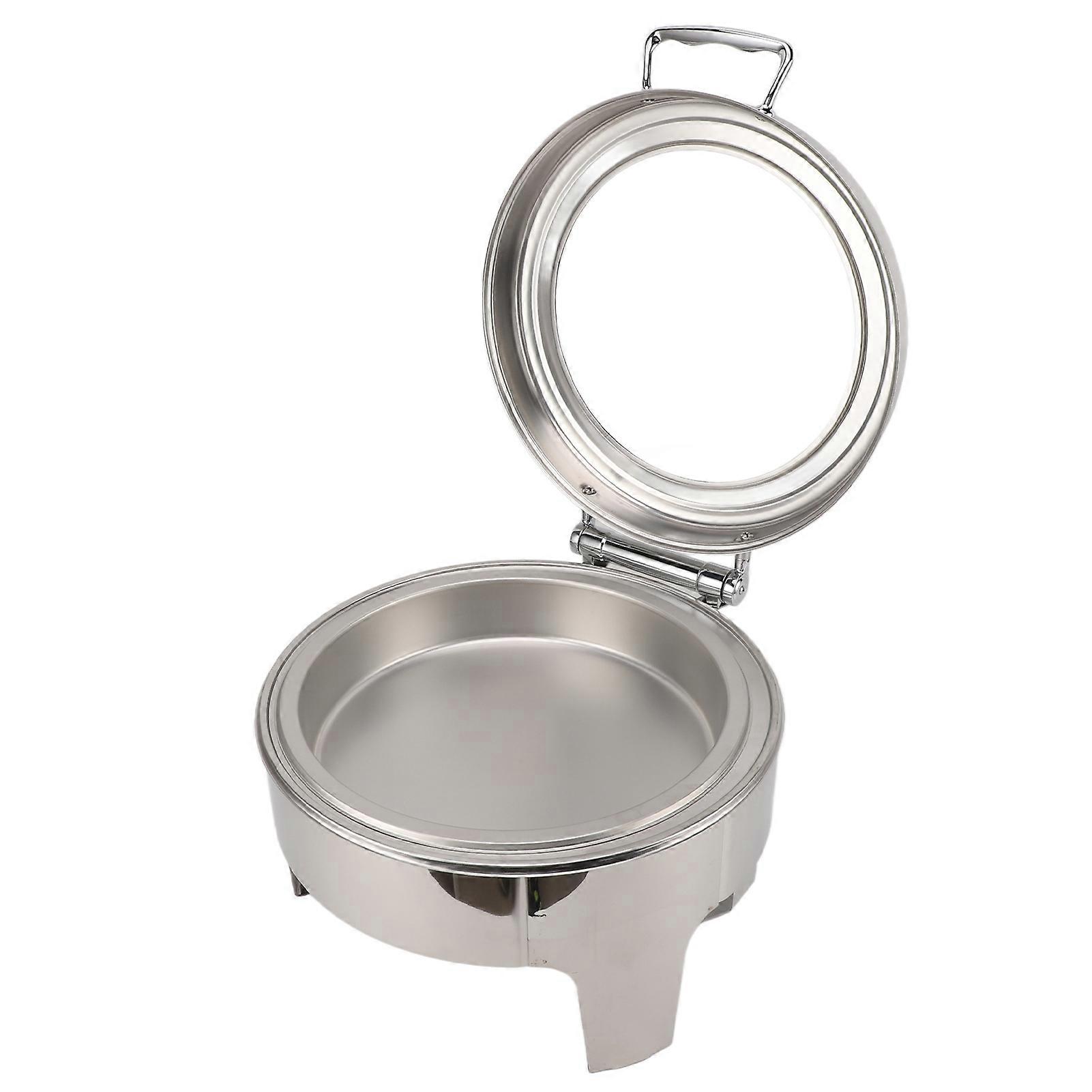 6L Ηλεκτρική Σόμπα Μπουφέ 220-240V Ανοξείδωτη 43cm Στρογγυλή