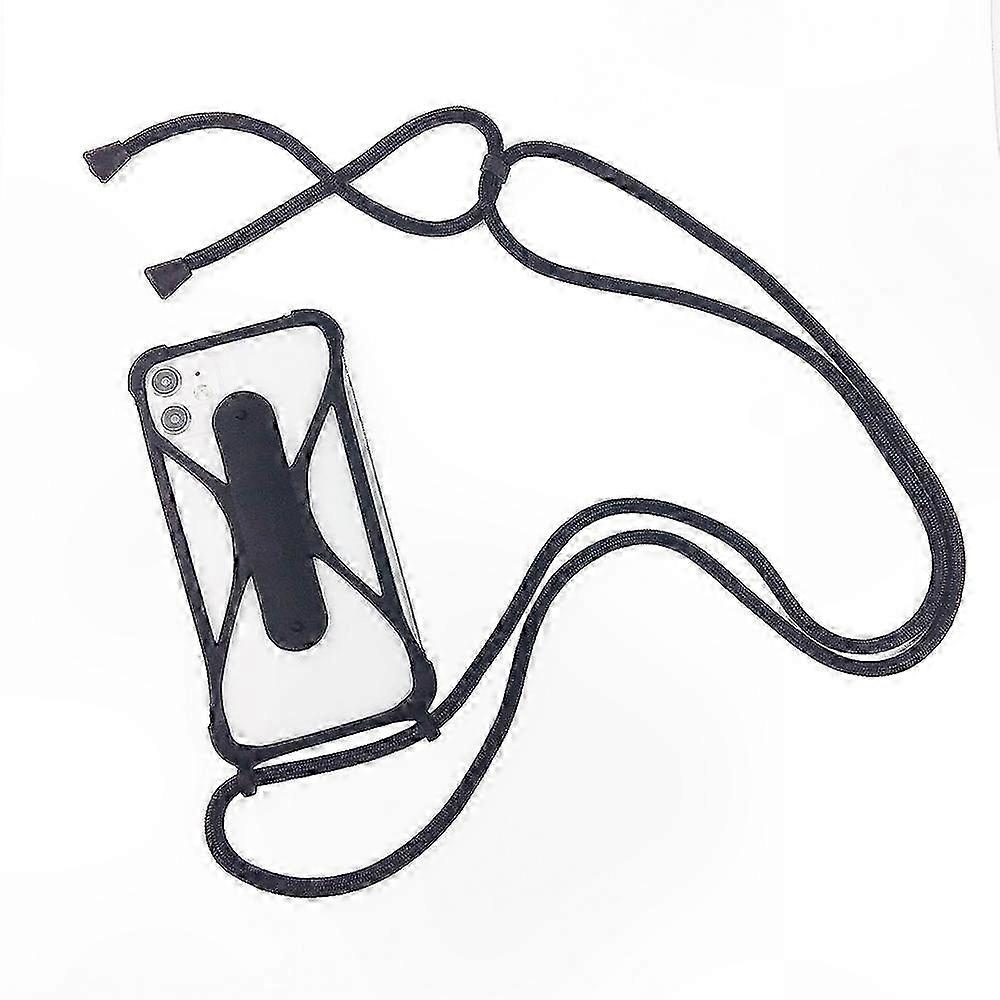 Silicone Universal Phone Lanyard with Detachable Neck Strap