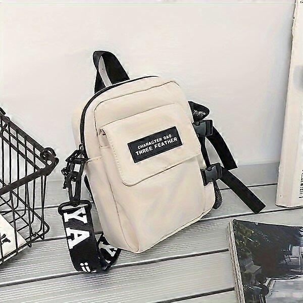 Simple crossbody bag, compact and lightweight, suitable for both men and women