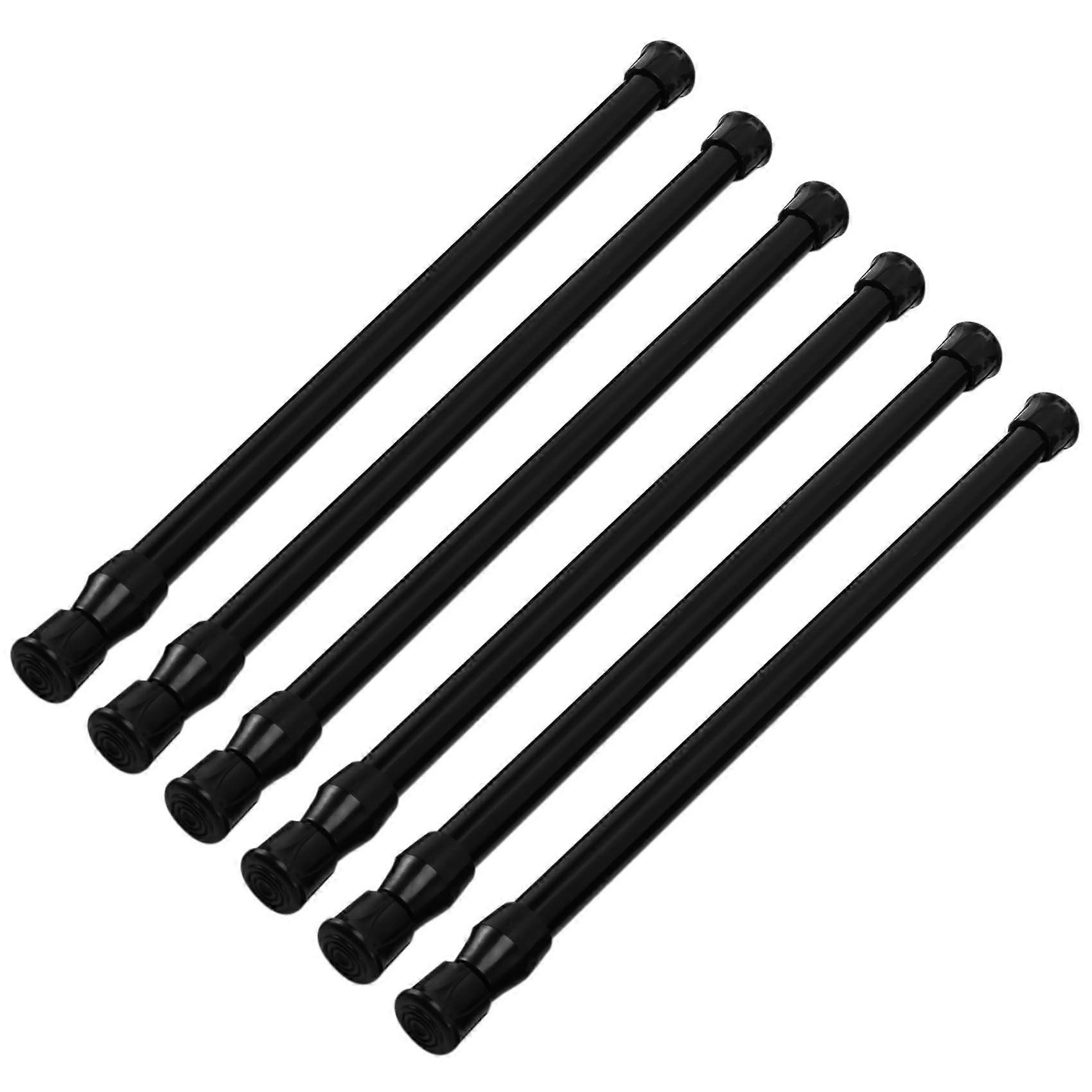 Small Tension Rods for Cabinets Cupboard Bars for RV Closets Refrigerator, Spring Rods 11.8 to 19.6
