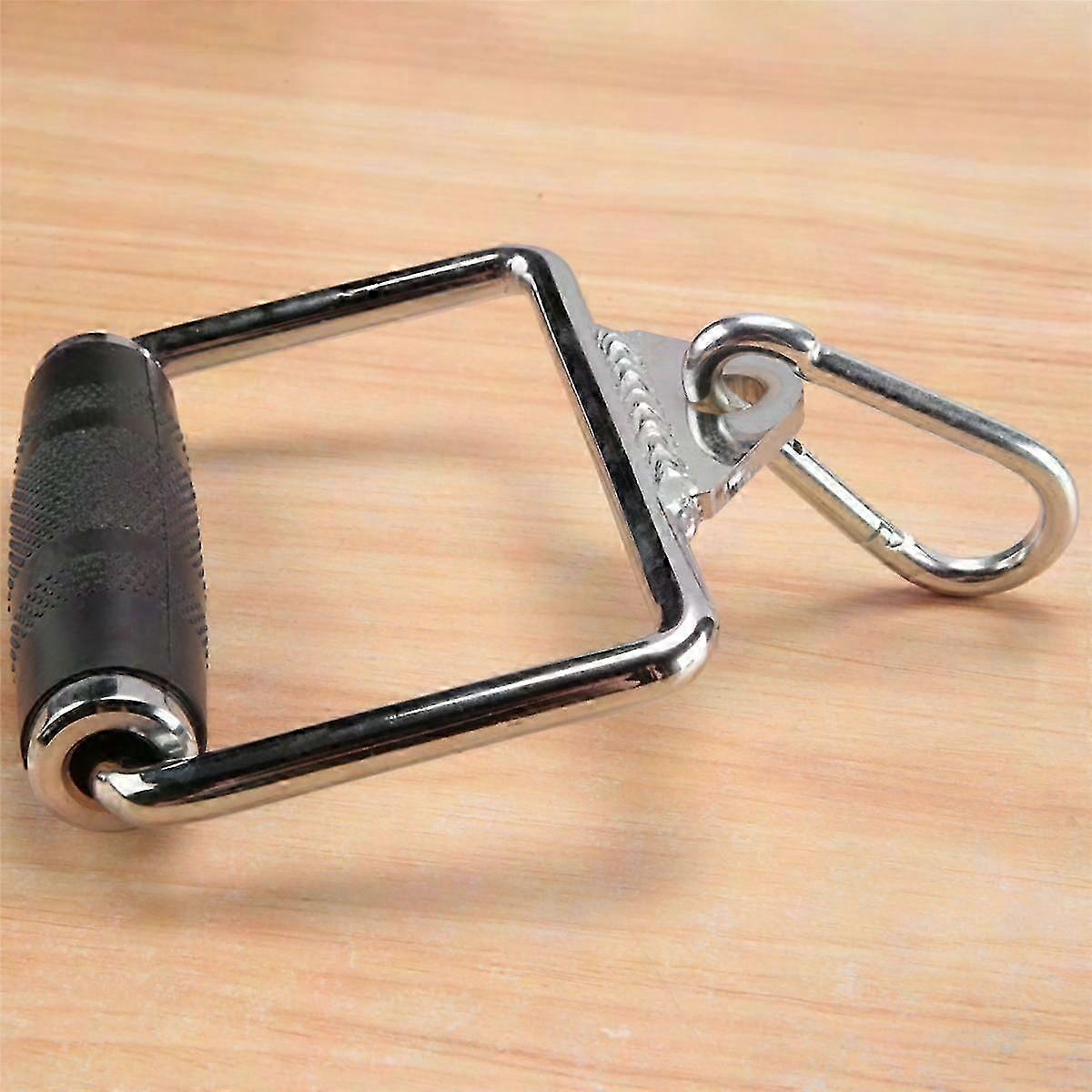 Heavy Duty Pulldown Cable Machine Handles for Triceps Biceps Press Down Workouts Home Gym Pulley System