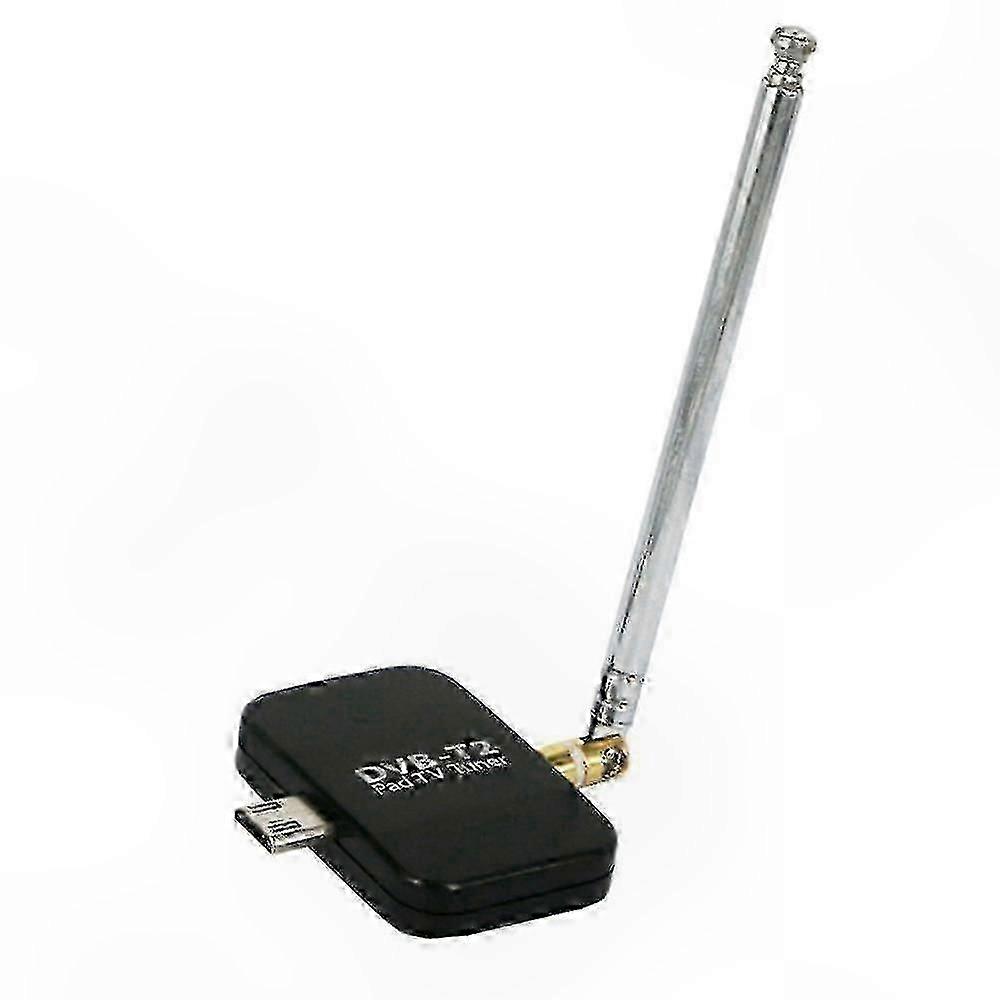 Digital TV Receiver Stick for Android Devices with DVB-T2 USB Tuner Mobile Adapter