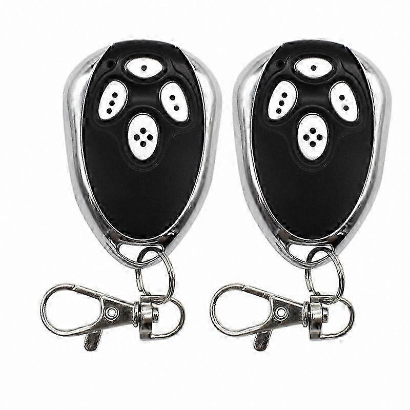 2-Pack Universal Garage Door Remote Control, 433MHz Rolling Code-Compatible with AT-4, AR-1-500, ASG1000 Systems
