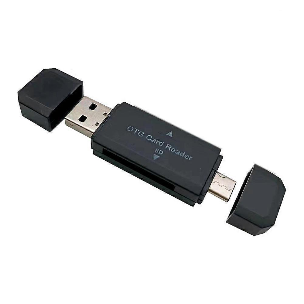 Kartenleser 2 in 1 Typ C SD TF Kartenleser USB 2.0 Kartenleser für PC
