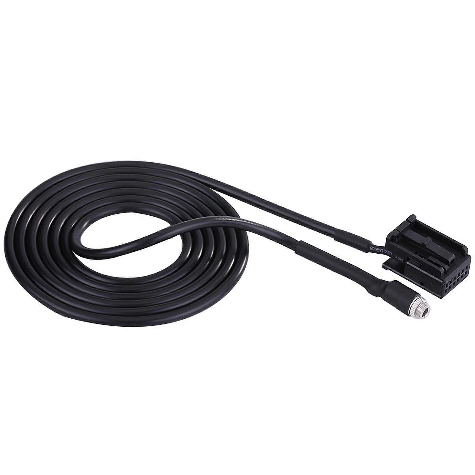 Car 6000 CD o Female Aux Input Adapter Cable for Ford Focus Mondeo with Removal Keys