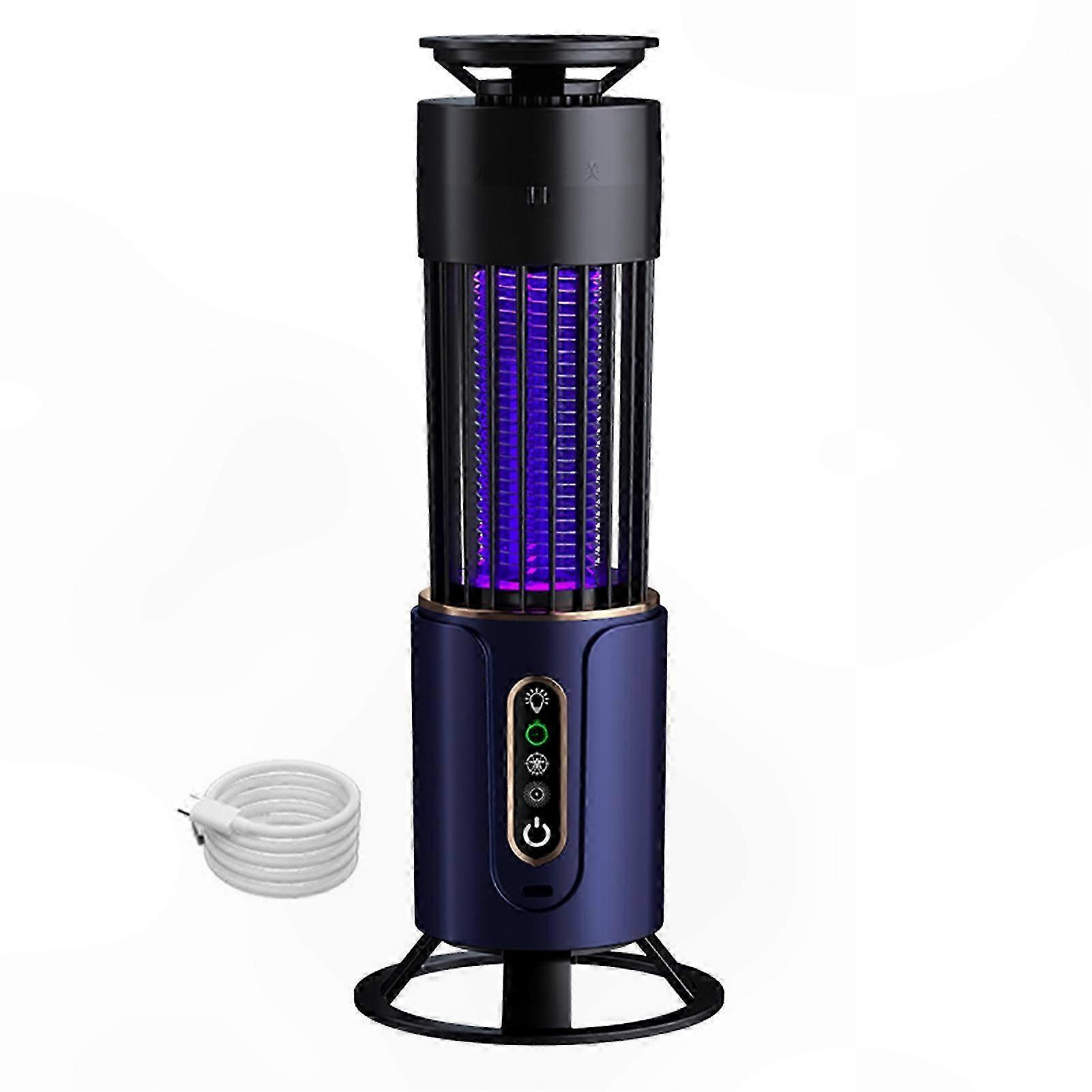 LED Light Rechargeable Insect Zapper for Indoor Use