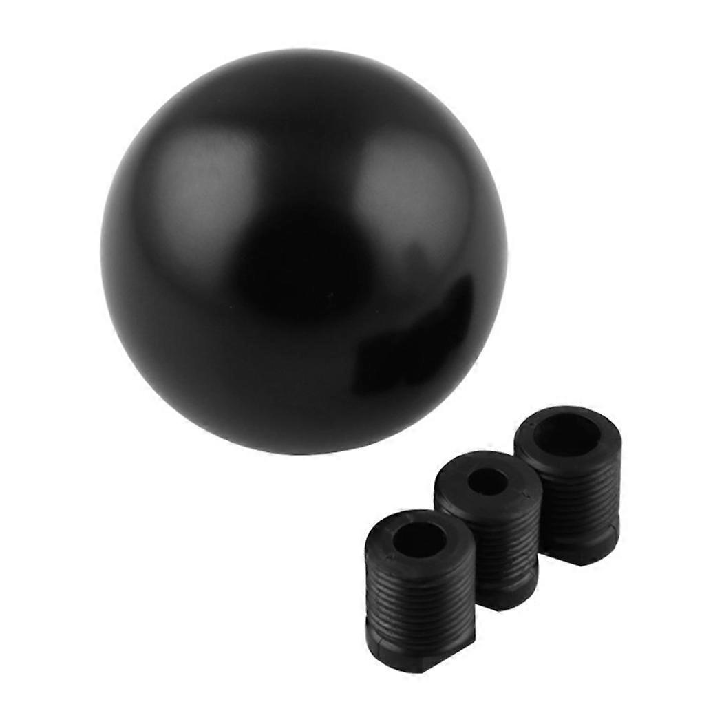 Κράμα αλουμινίου γενικής χρήσης, καθαρό μαύρο, στρογγυλό κράμα, καθαρό μαύρο, στρογγυλό σφαιρικό κουμπί, μοχλός αλλαγής ταχυτήτων με βαρύ βάρος