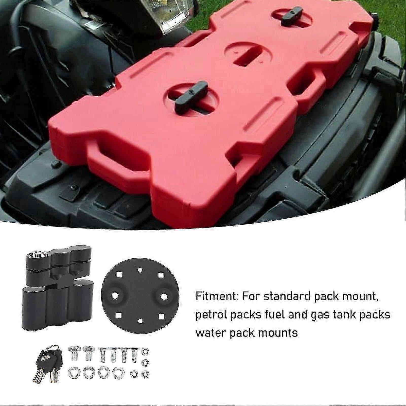 Gas Can Pack Mount RX DLX PM with Keys for Secure Attachment to Pack Mounts 2025